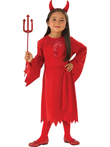 rubie-s-deluxe-teufel-kost-m-m-dchen-7-8-jahre-rot image 2