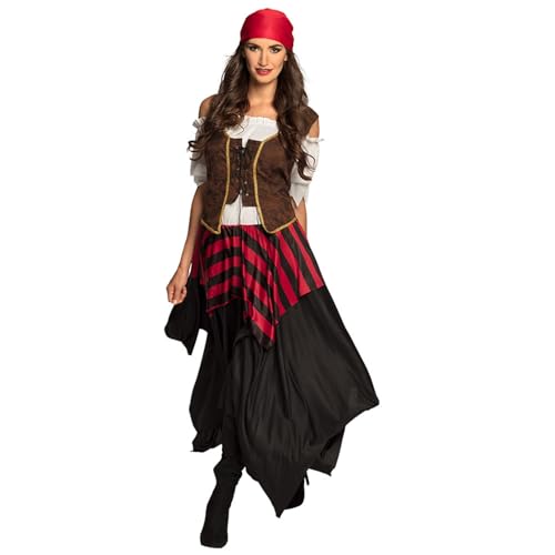 boland-piratin-tornado-damenkostuem-36-38-kleid-korsett image 6