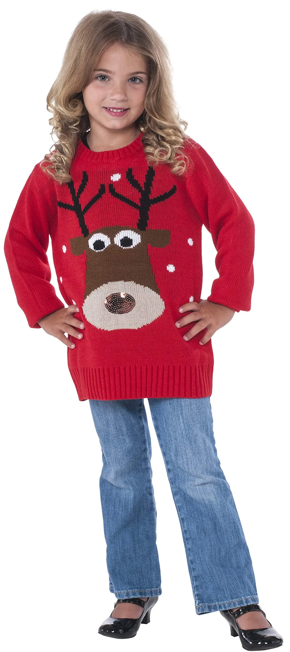 rubie-s-deluxe-rentier-ugly-christmas-sweater-kost-m-m image 1