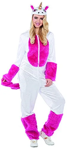 rubie-s-deluxe-einhorn-overall-damen-bunt-mit-horn image 1
