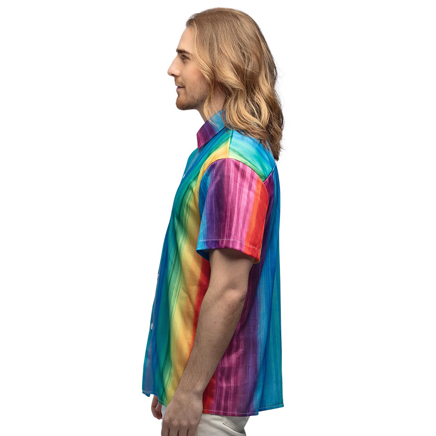 boland-accessories-regenbogen-hemd-relaxed-herren-l-kurzarm image 2