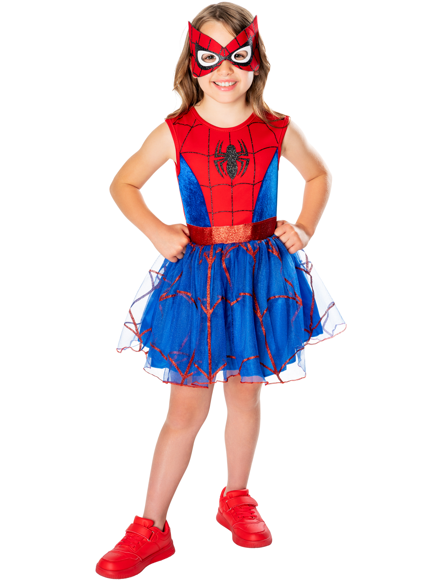 rubie-s-spider-man-tutu-kleid-blau-mit-maske-einheitsgr-e image 4