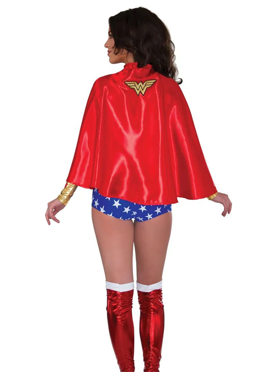 rubies-capes-wonder-woman-umhang-rot-logo-erwachsene image 1