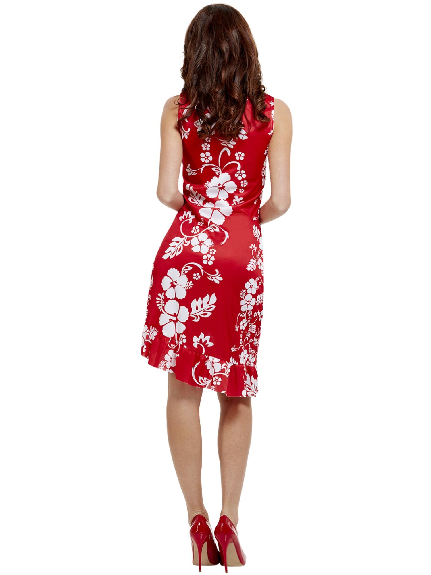 smiffys-fever-hawaiian-beauty-kost-m-rot-gr-m image 2