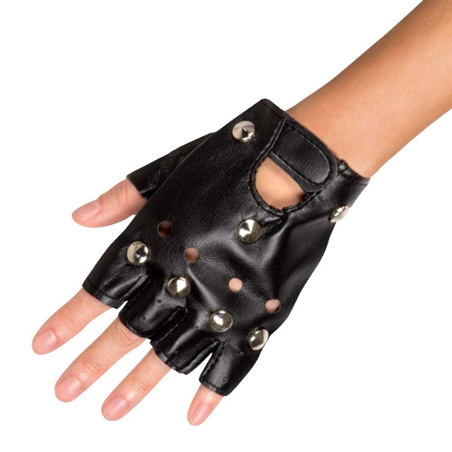 boland-accessories-biker-handschuhe-schwarz-one-size-fingerlos image 4