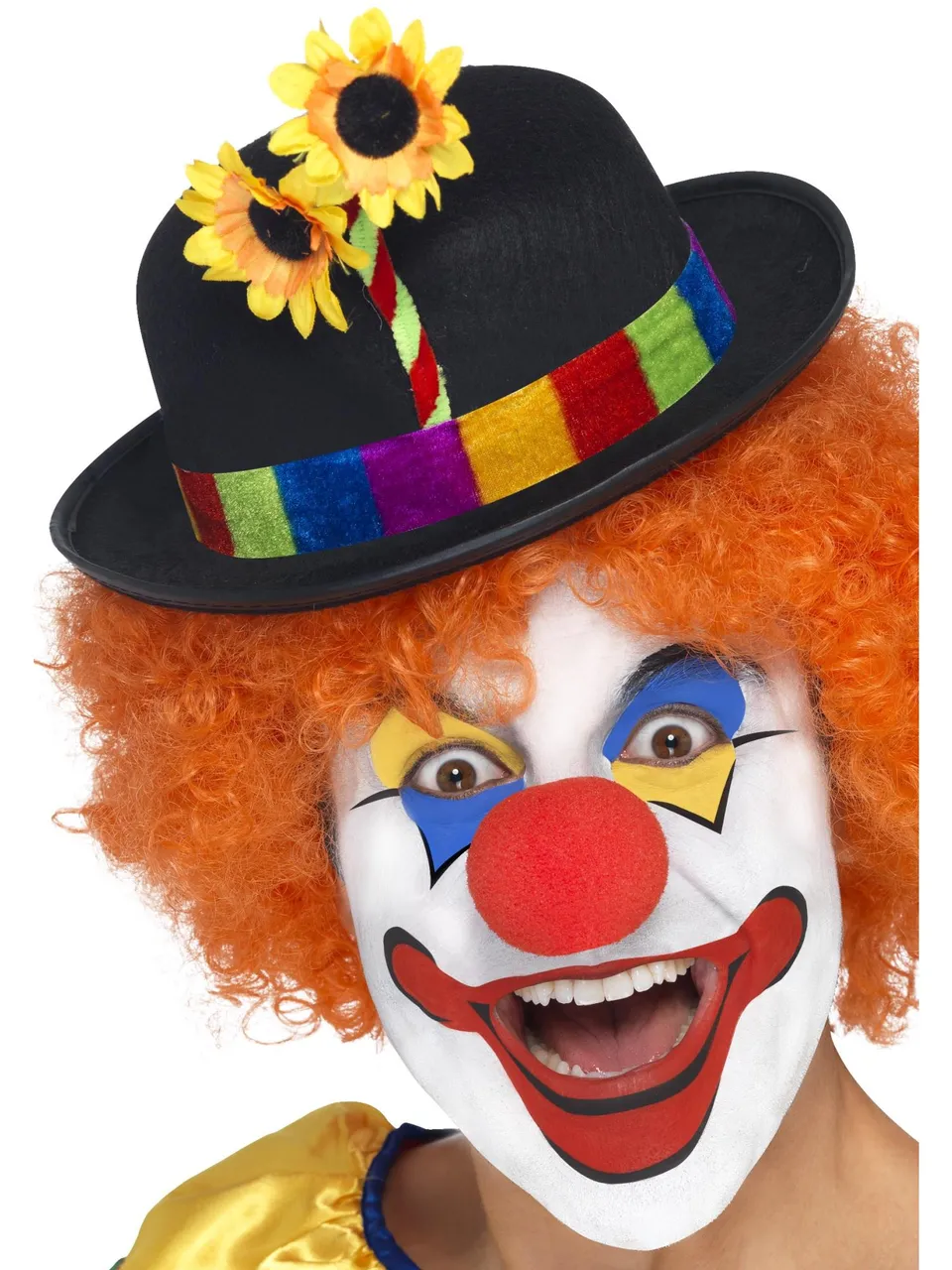 smiffys-fever-clown-bowler-hut-schwarz-einheitsgr-e image 1