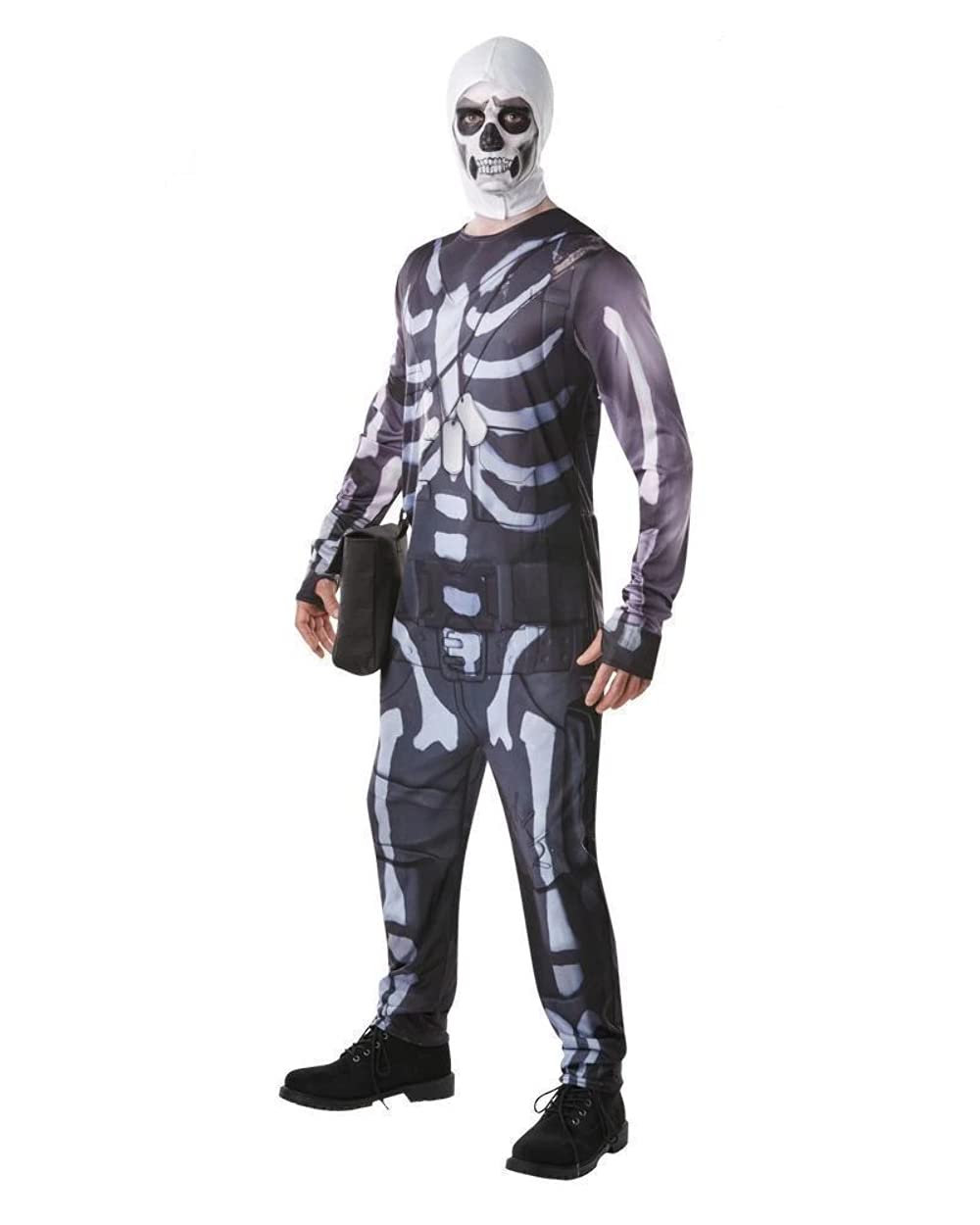 rubie-s-deluxe-fortnite-skull-trooper-kost-m-gr-l-unisex image 1