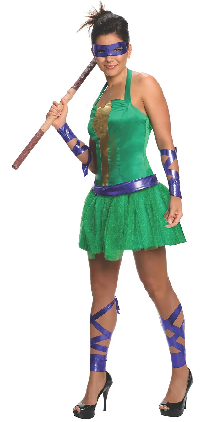 rubie-s-deluxe-donatello-damenkost-m-ninja-turtles image 1