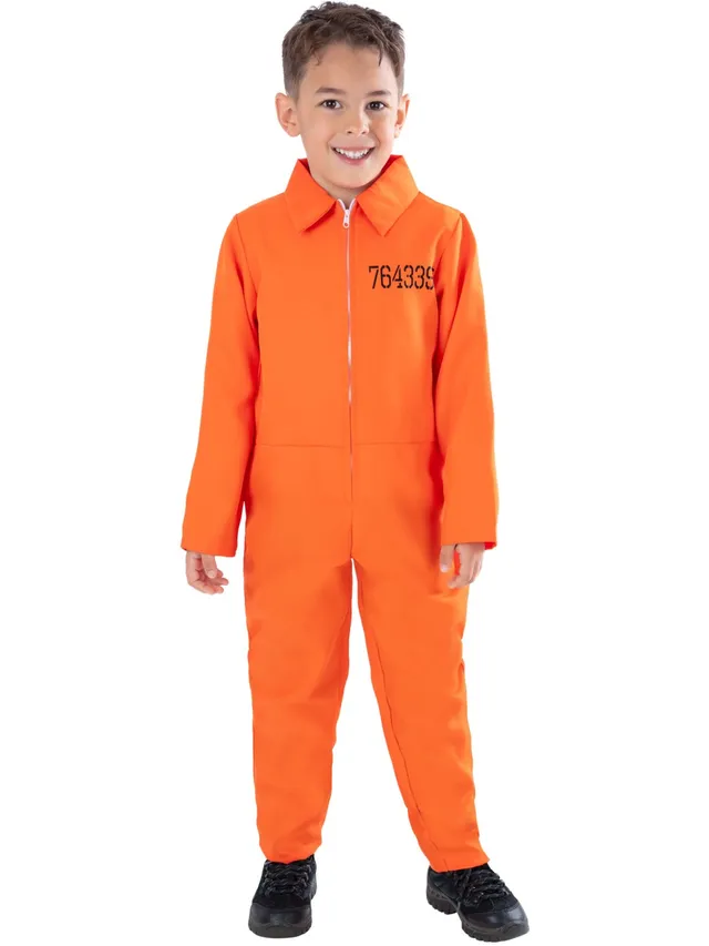 smiffys-fever-escaped-prisoner-kinderkost-m-orange-overall image 1