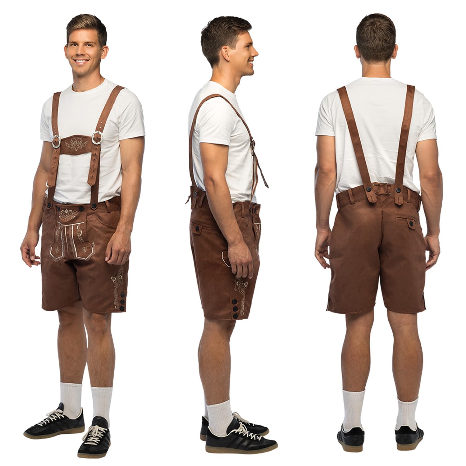 boland-bayerische-latzhose-lederhose-l-braun-gr-l image 2