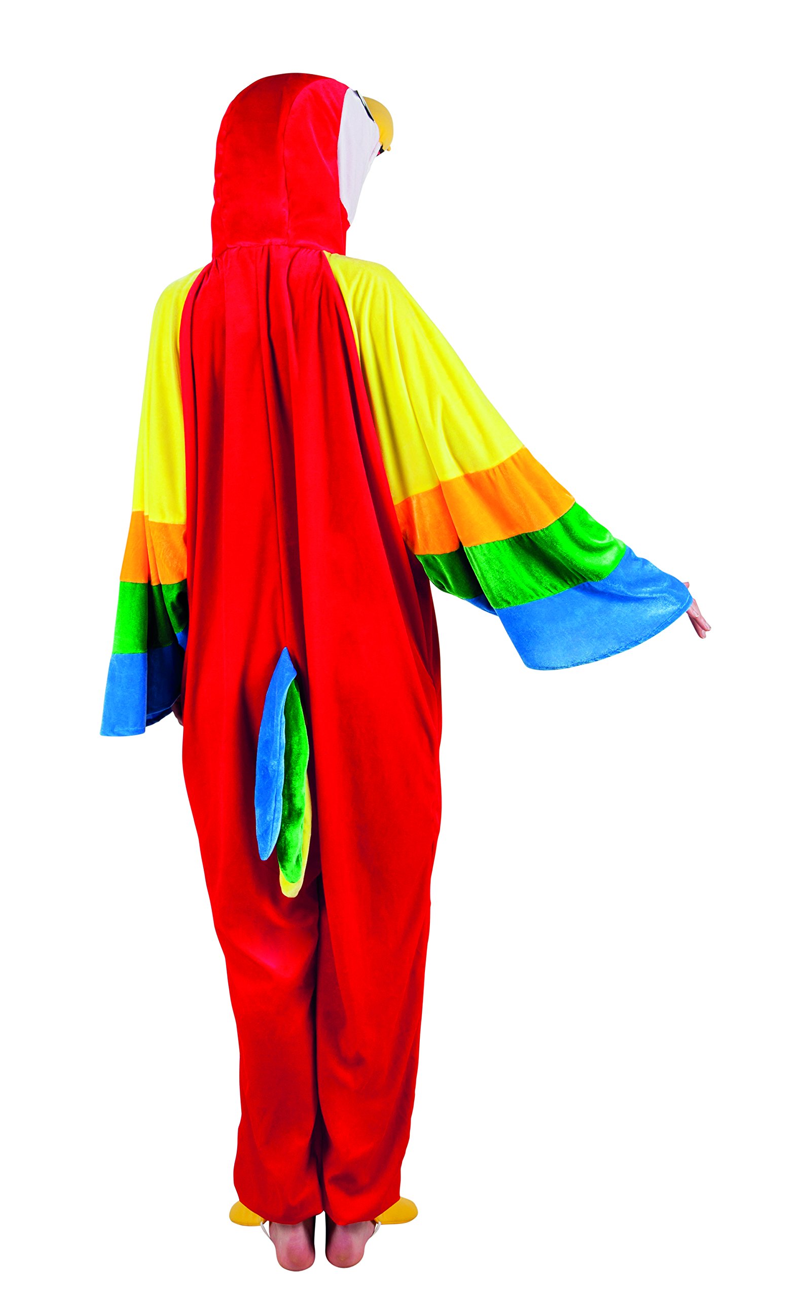 boland-papagei-kost-m-kinder-mit-taschen-bunt image 2