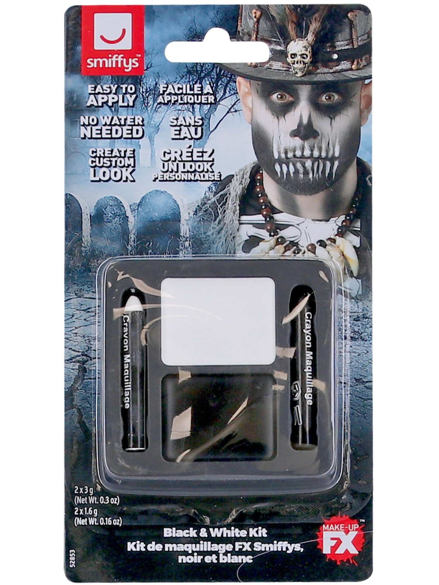 smiffys-makeup-fx-schminkset-schwarz-wei-halloween image 2
