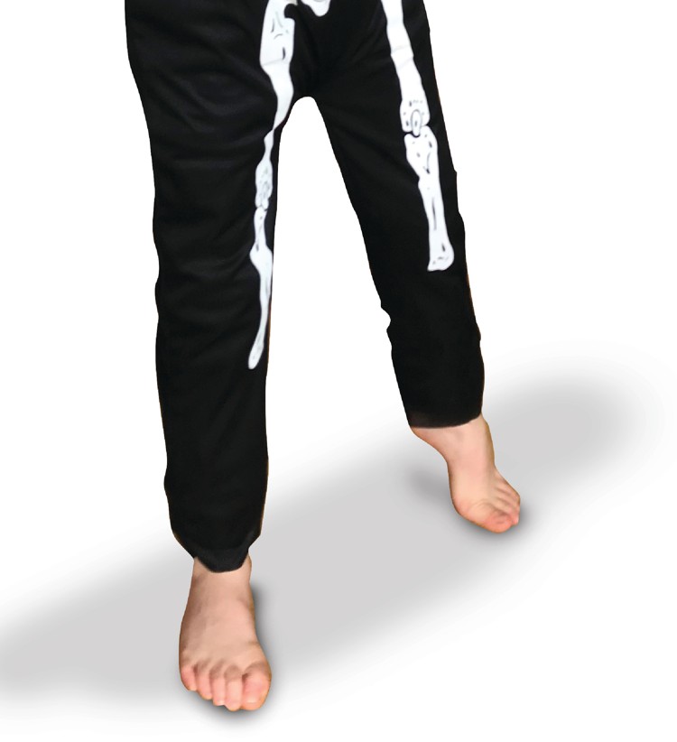 rubies-skelett-kost-m-schwarz-overall-mit-knochen-aufdruck image 2