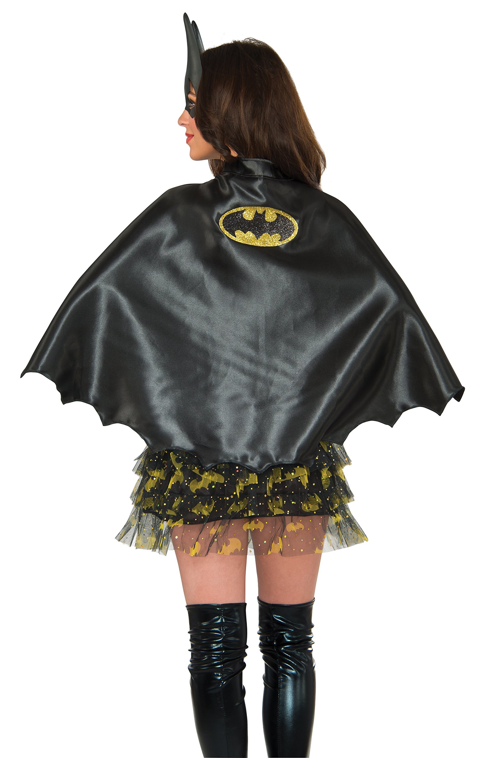 rubie-s-deluxe-wonder-woman-cape-rot-damen-satin-umhang image 1