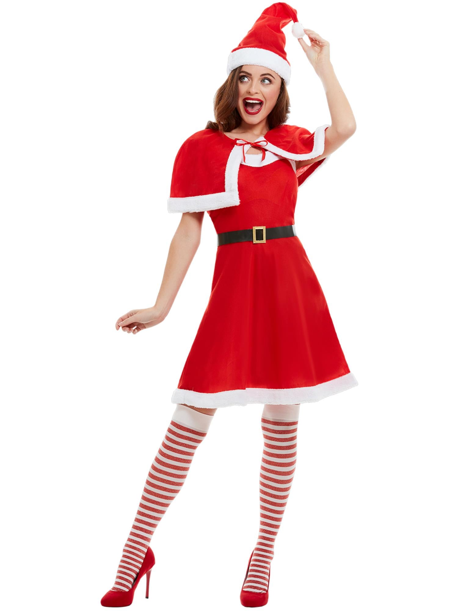 smiffys-fever-miss-santa-kost-m-rot-damen-l image 4