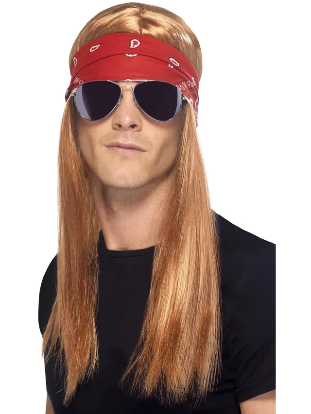 smiffys-fever-90s-rocker-kit-per-cke-bandana-brille image 1