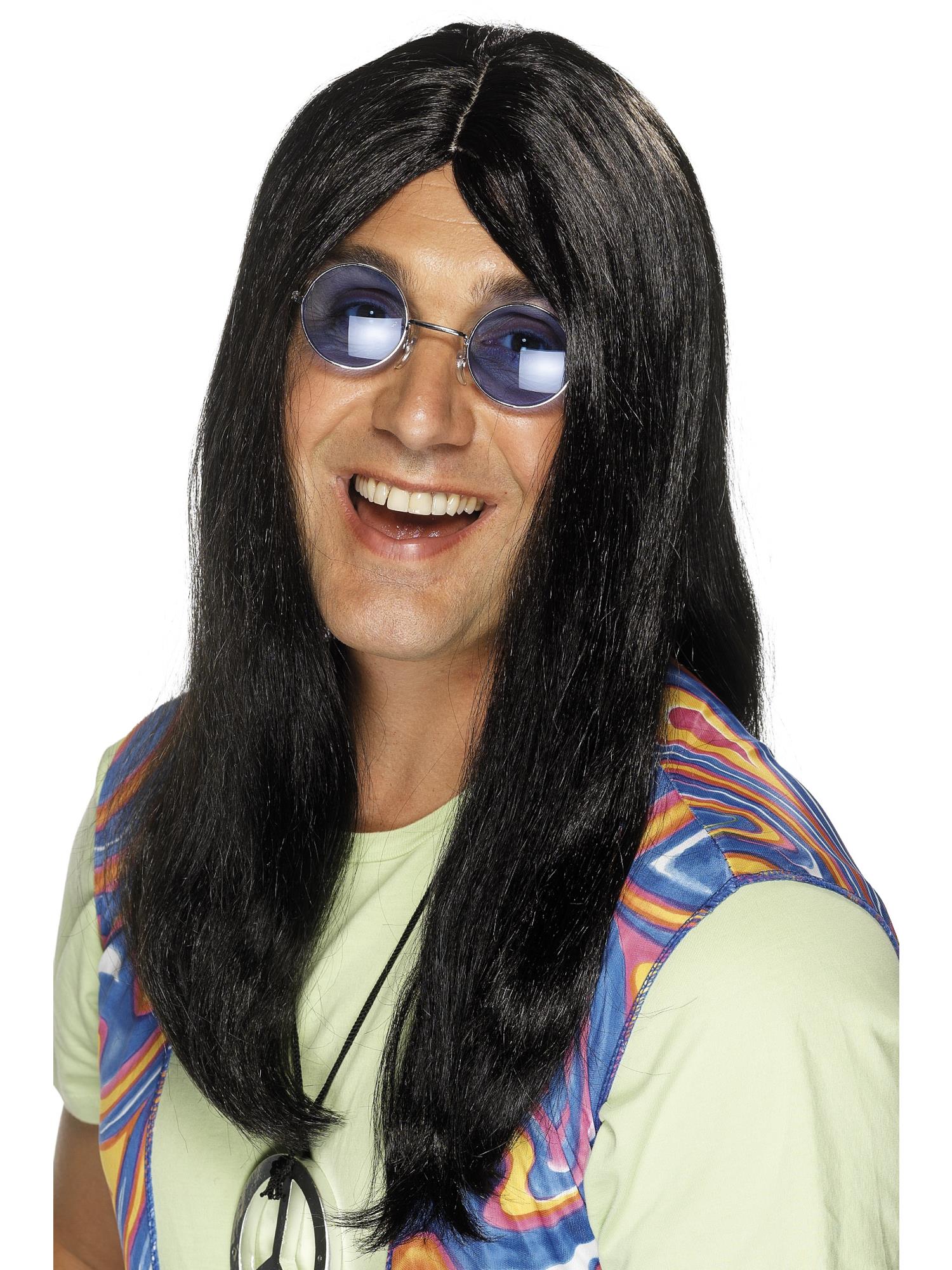 smiffys-fever-neil-hippy-per-cke-braun-lang-einheitsgr-e image 1