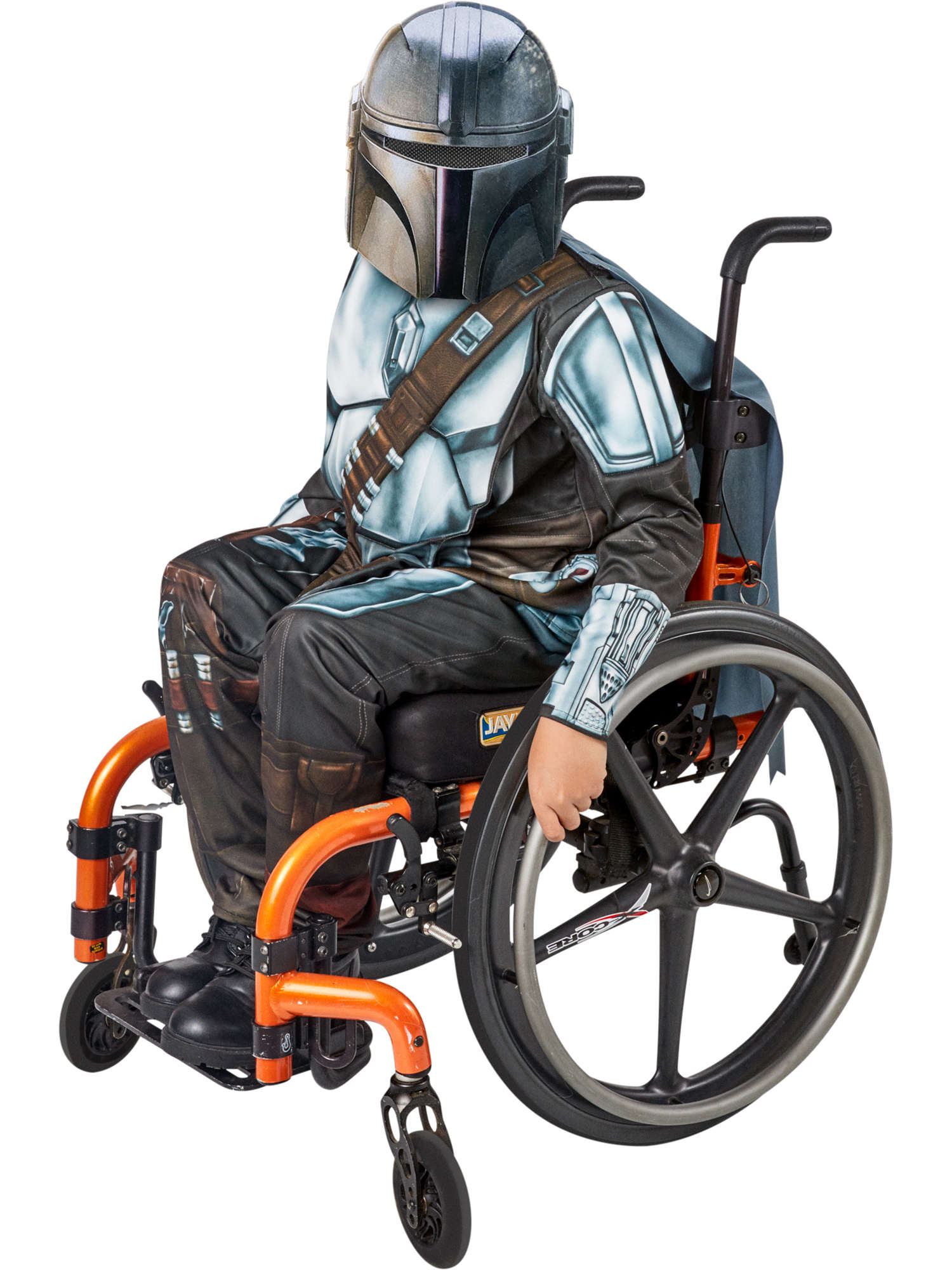 rubies-mandalorian-kost-m-kinder-adaptiert-mit-cape image 1