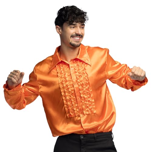 boland-disco-hemd-orange-herren-50-52-r-schen-shirt image 5