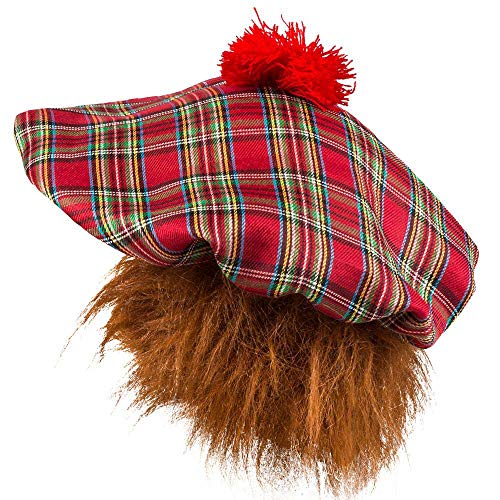 boland-mister-tartan-barett-mit-haar-schotten-karo-m-tze image 7