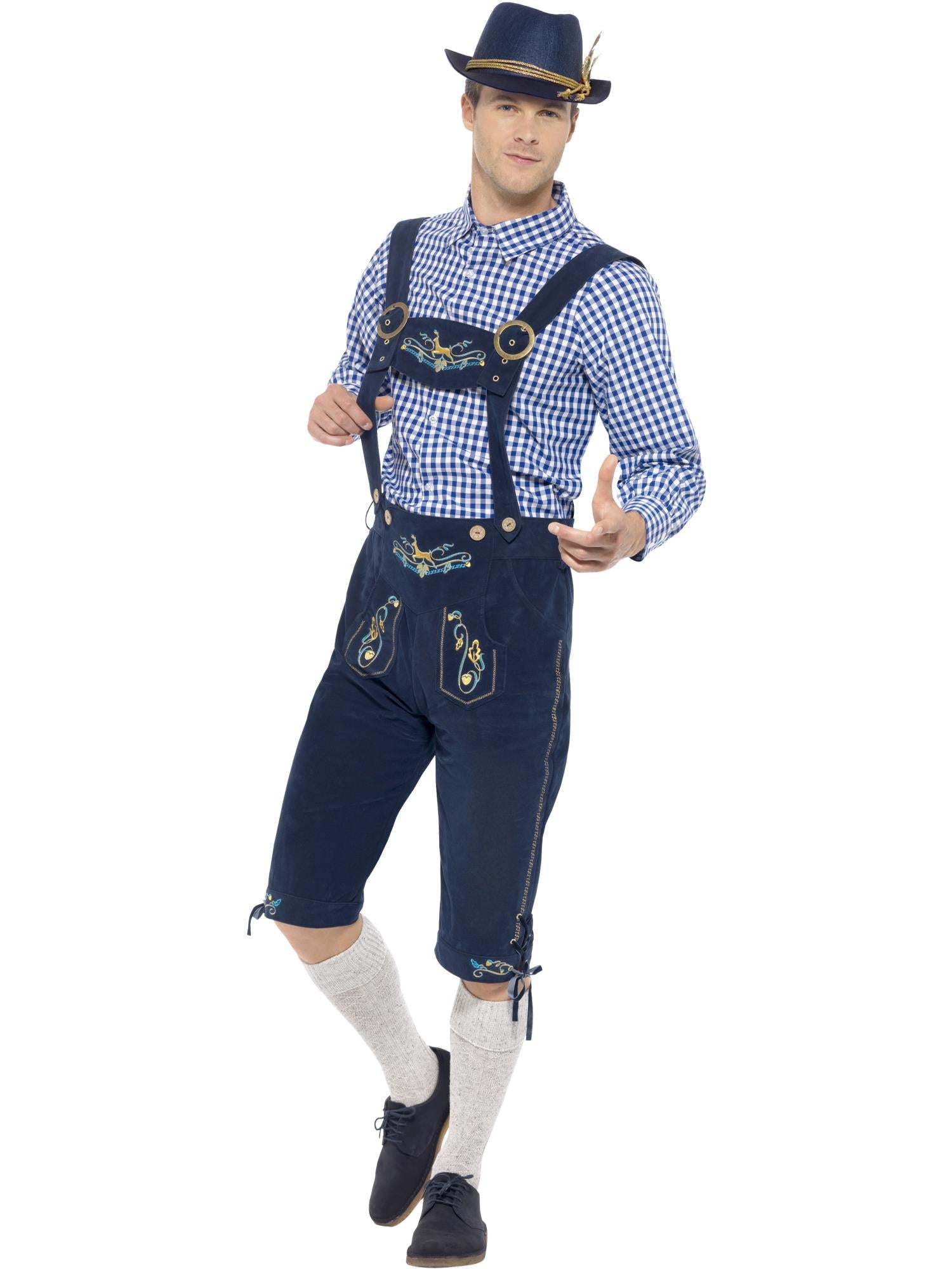 smiffys-fever-rutger-bayer-kost-m-lederhosen-blau-m-l image 4