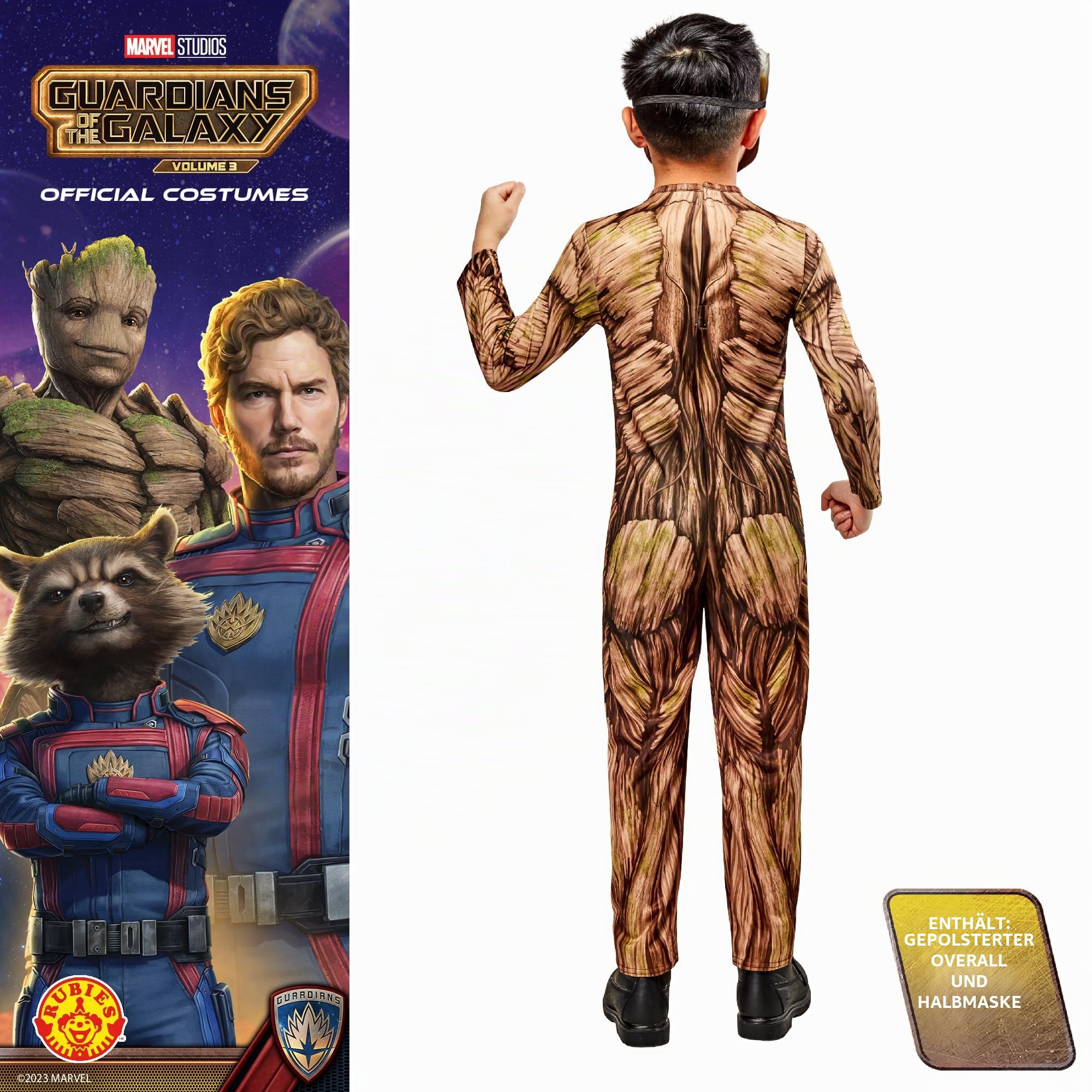 rubie-s-deluxe-groot-kost-m-kinder-7-8-jahre-maske image 2