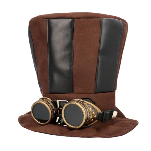 boland-headwear-steampunk-hut-braun-schwarz-einheitsgr-e image 7