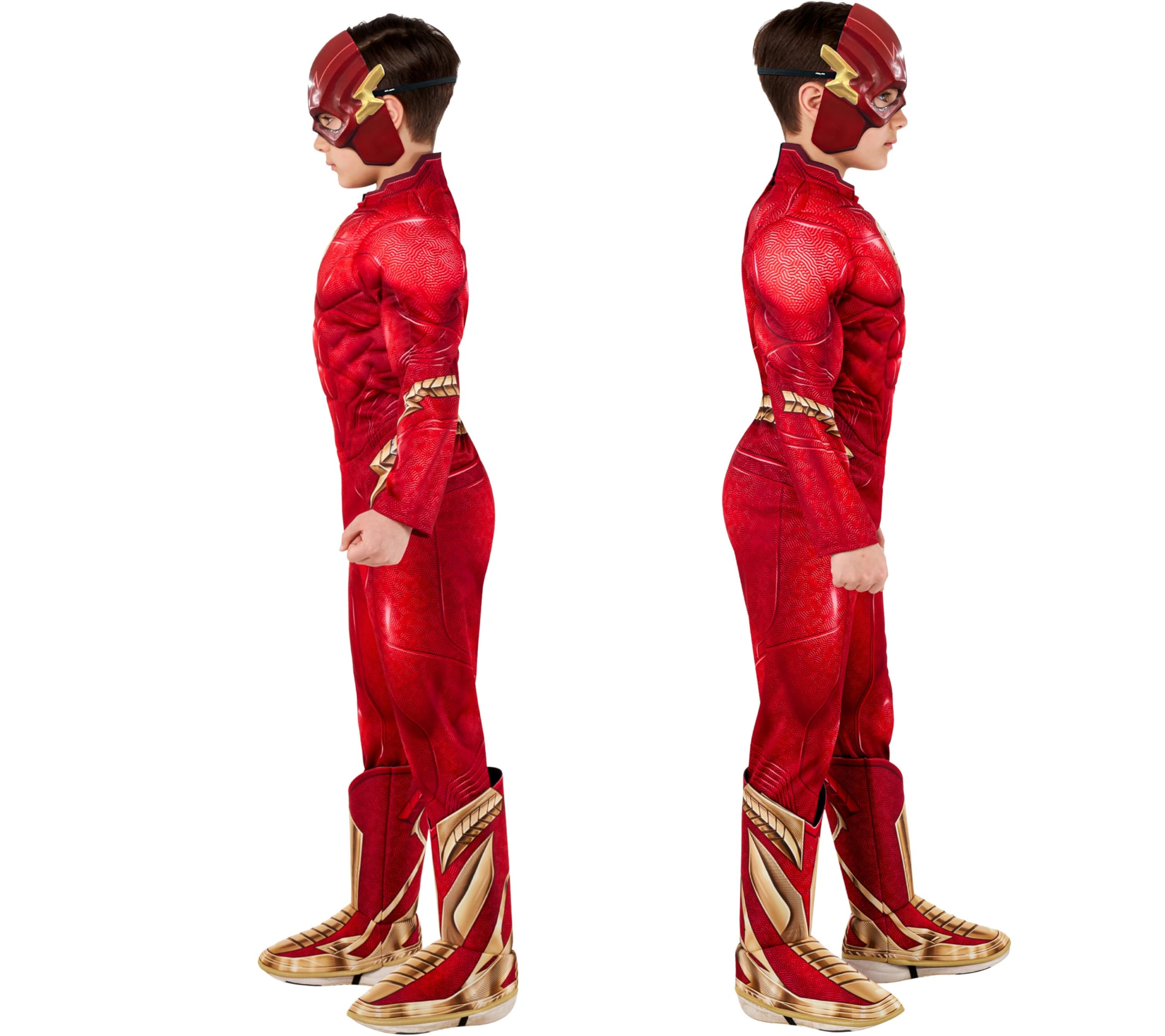 rubie-s-deluxe-flash-movie-kost-m-kinder-overall-maske image 3
