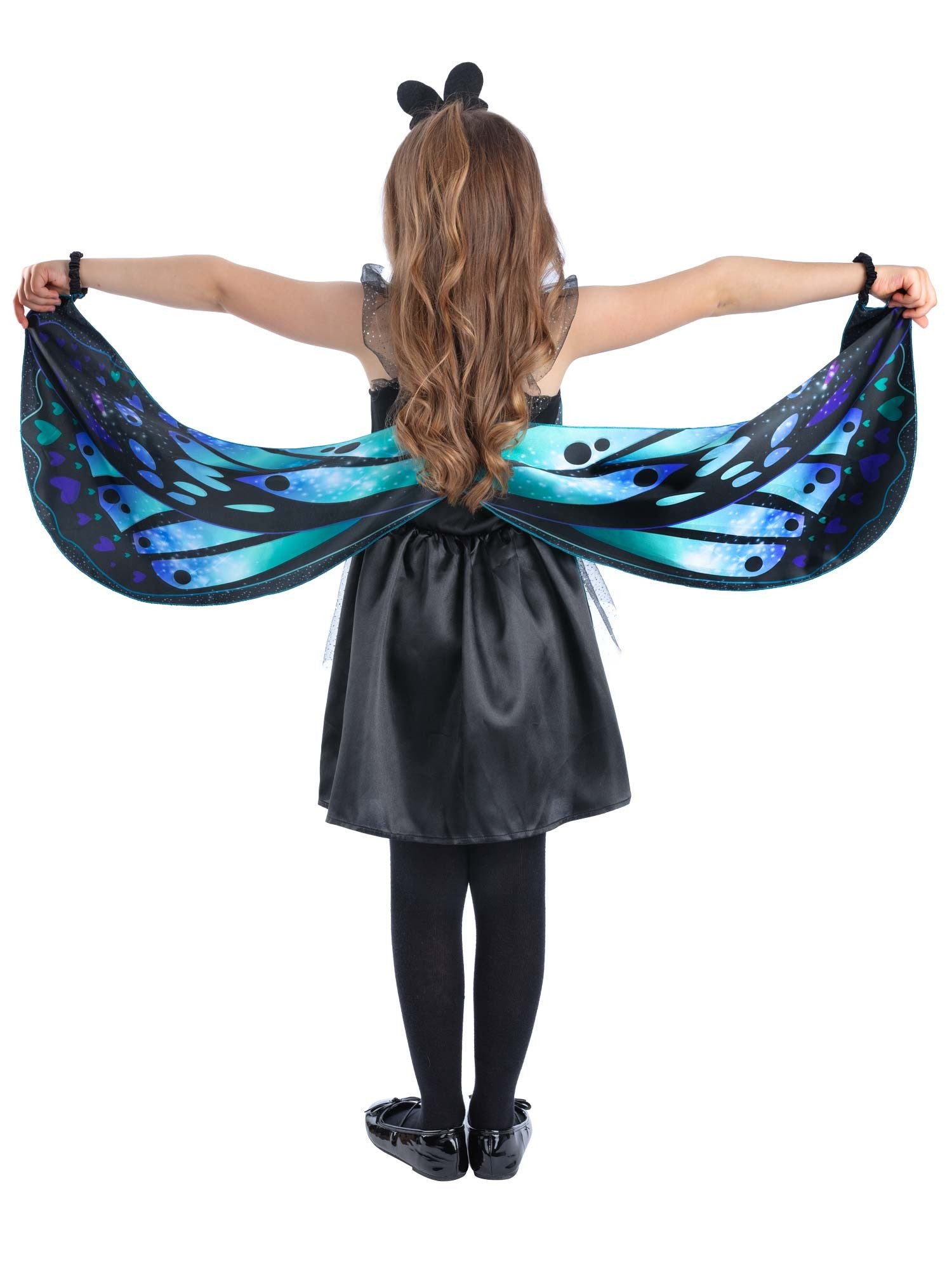 smiffys-fever-dark-butterfly-kost-m-m-dchen-schwarz-mit-fl-geln image 2