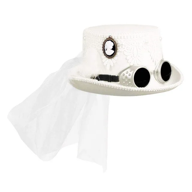 boland-headwear-steampunk-hut-marrypunk-wei-mit-brille image 1