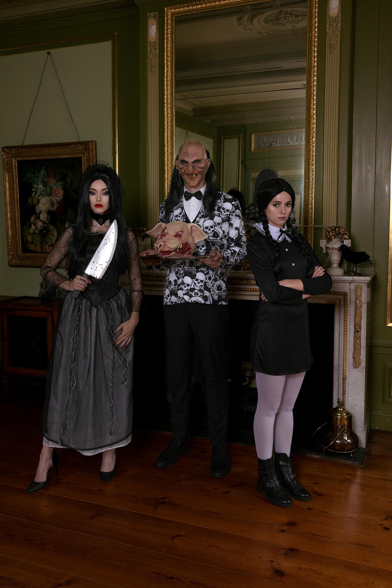 boland-halloween-gothic-ophelia-kost-m-damen-m-l-schwarz image 2