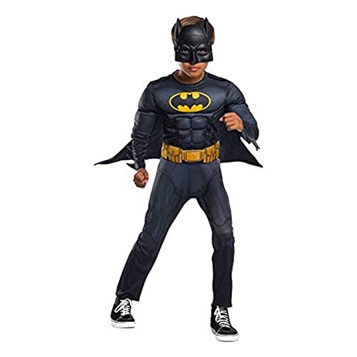 rubie-s-deluxe-batman-kost-m-mit-maske-f-r-jungen image 2