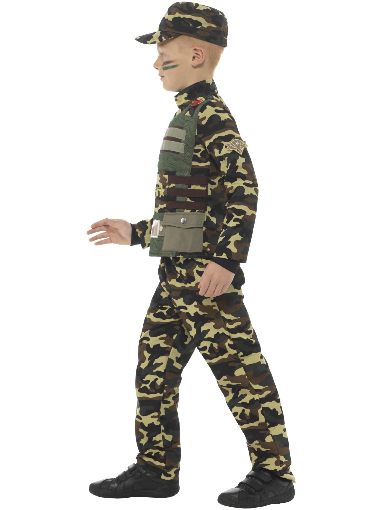 smiffys-fever-camouflage-soldaten-kost-m-jungen-gr-m image 3