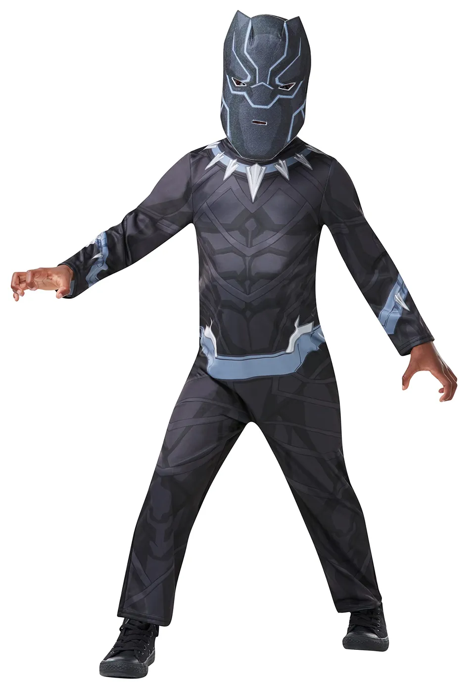 rubie-s-deluxe-black-panther-kinderkost-m-kleinkind-mit-maske image 1