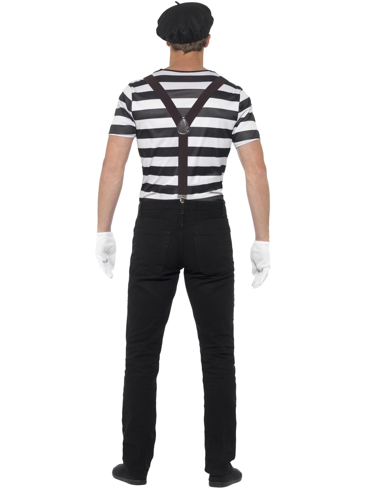 smiffys-fever-gentleman-mime-kost-m-schwarz-wei-m-l image 2