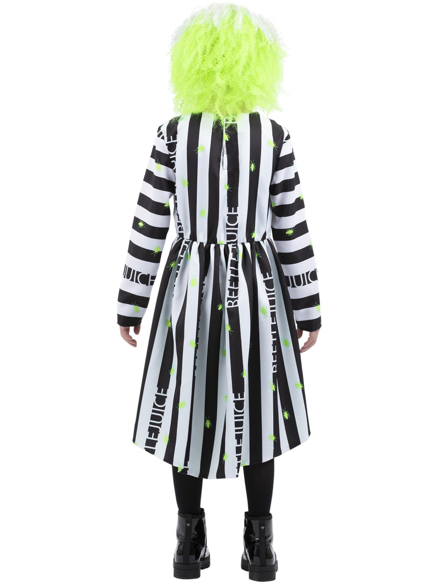 smiffys-beetlejuice-m-dchen-kost-m-kleid-gestreift image 2