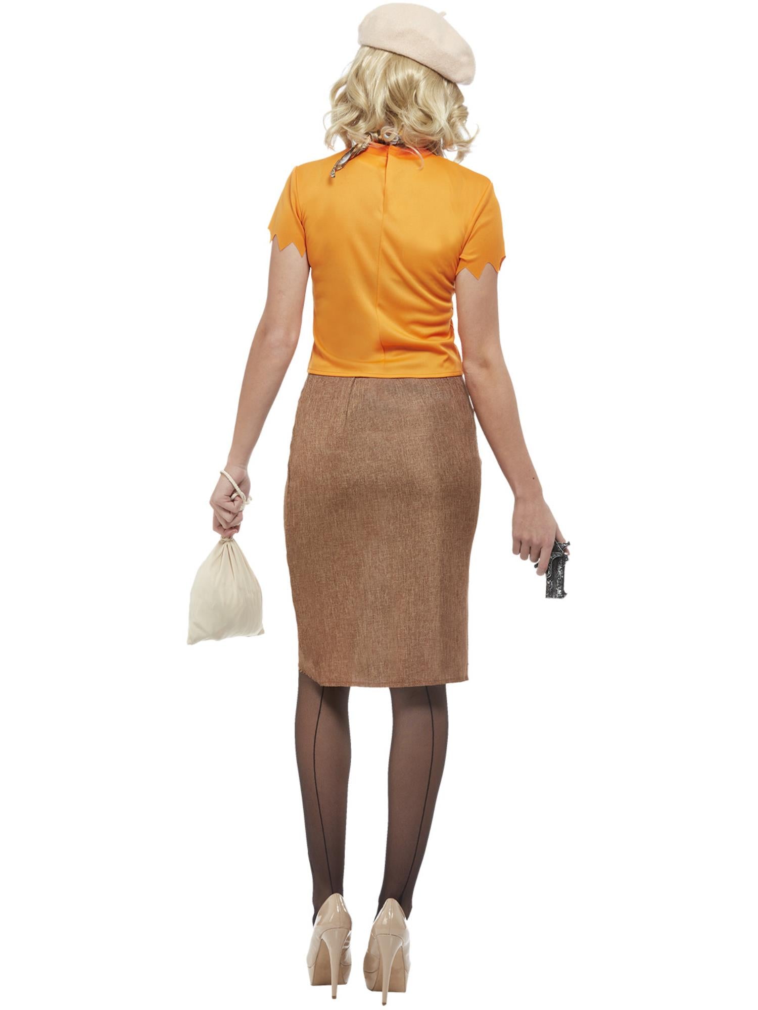 smiffys-fever-bonnie-zombie-kost-m-orange-gr-l-damen image 4