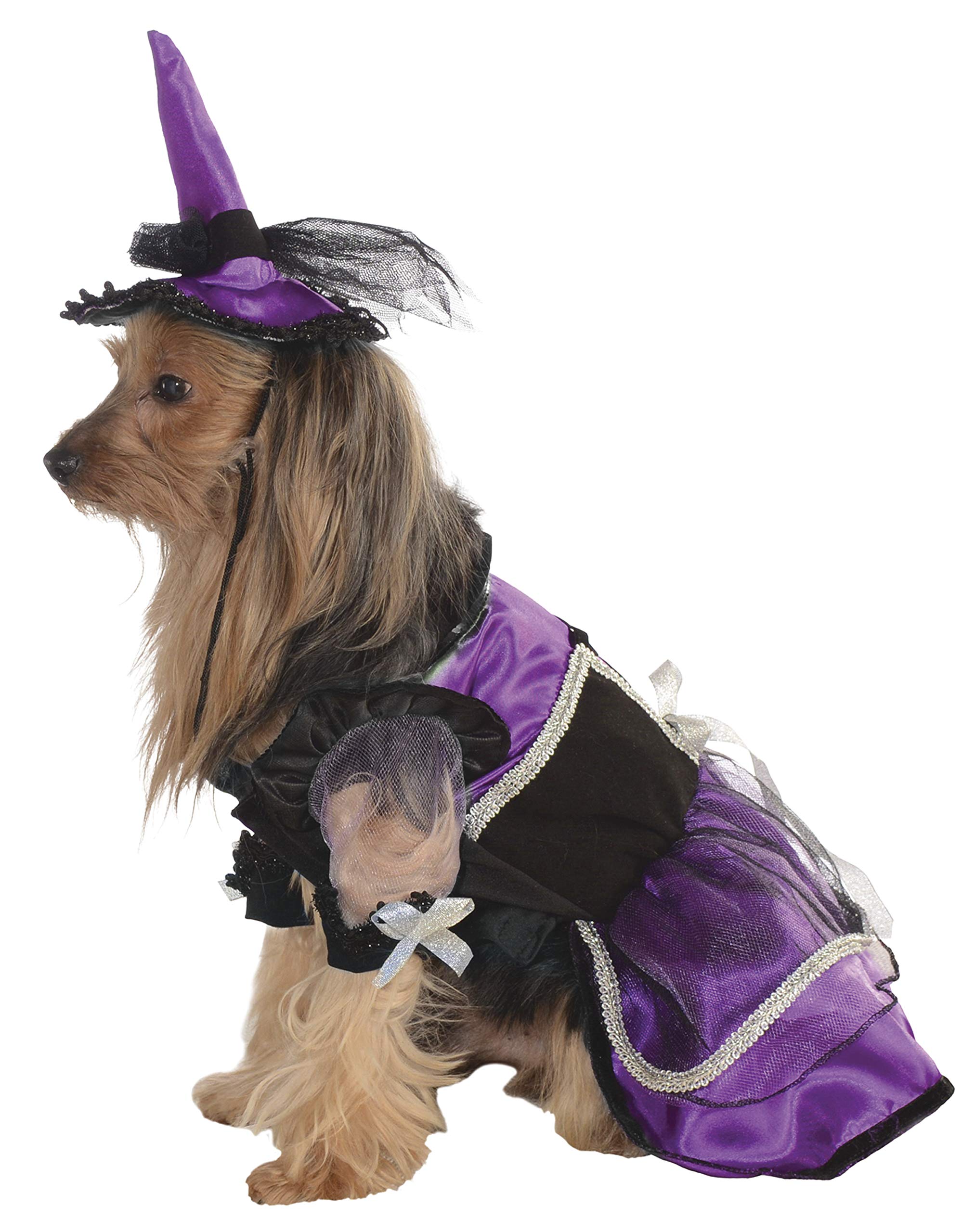 rubie-s-deluxe-purple-witch-haustierkost-m-l-lila image 2