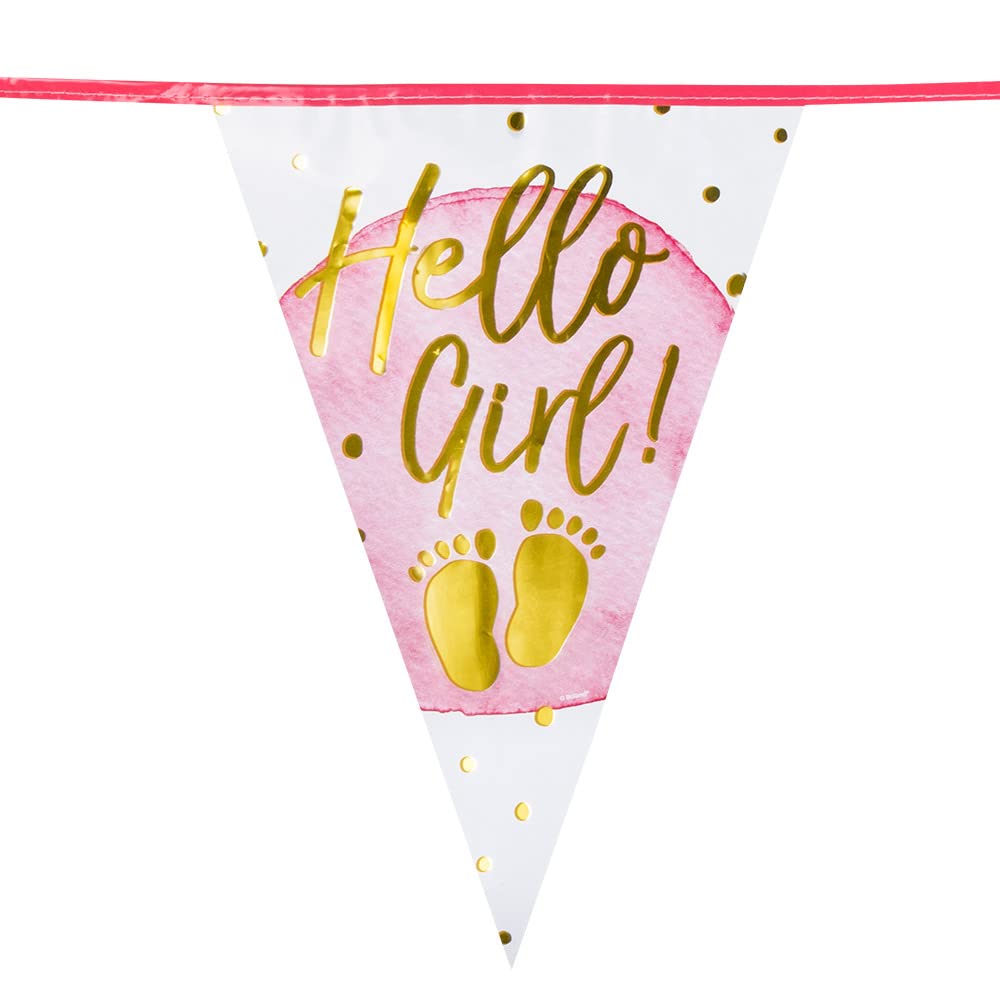boland-decorations-53230-wimpelkette-hello-girl-6-m-bunt image 1