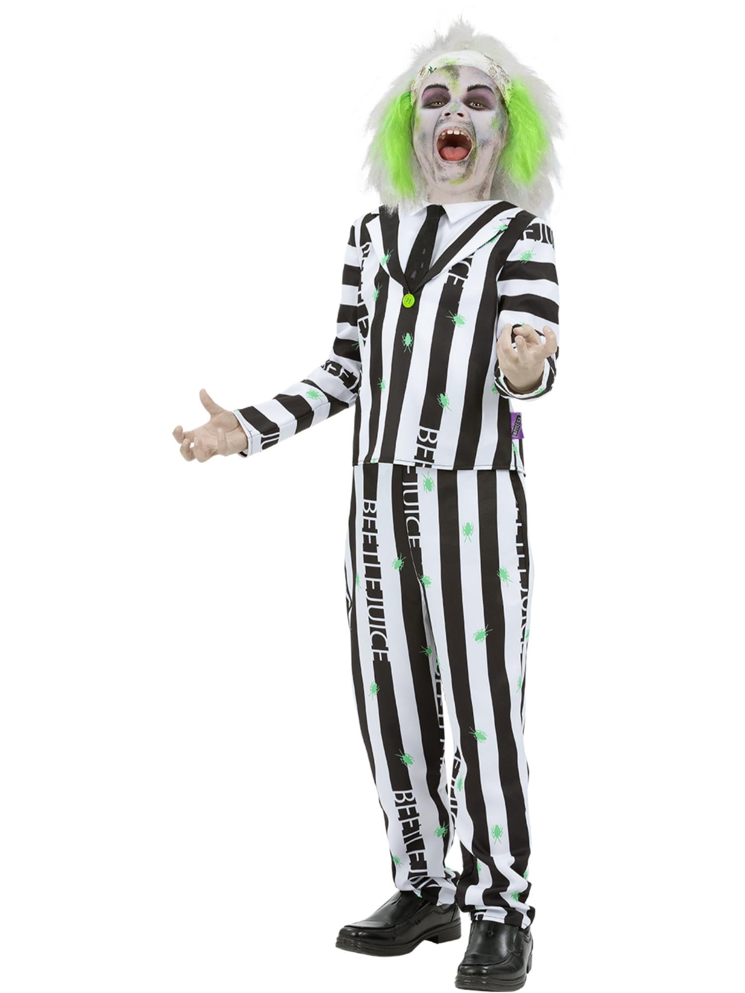 smiffys-fever-beetlejuice-kinderkost-m-gestreift image 5