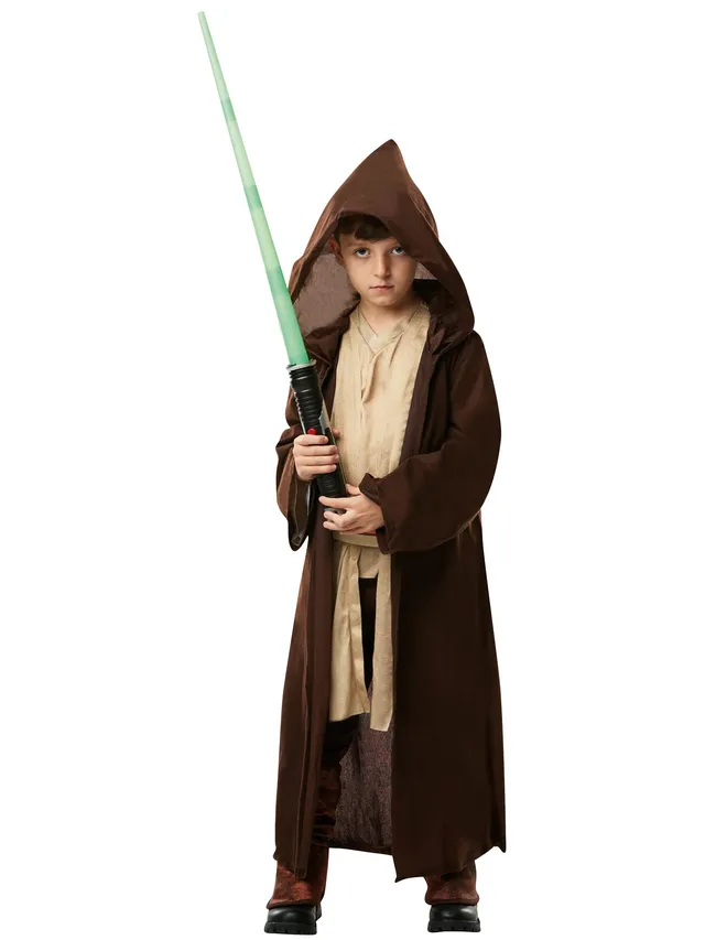 rubie-s-deluxe-star-wars-jedi-tunika-kost-m-kinder-gr-m image 1