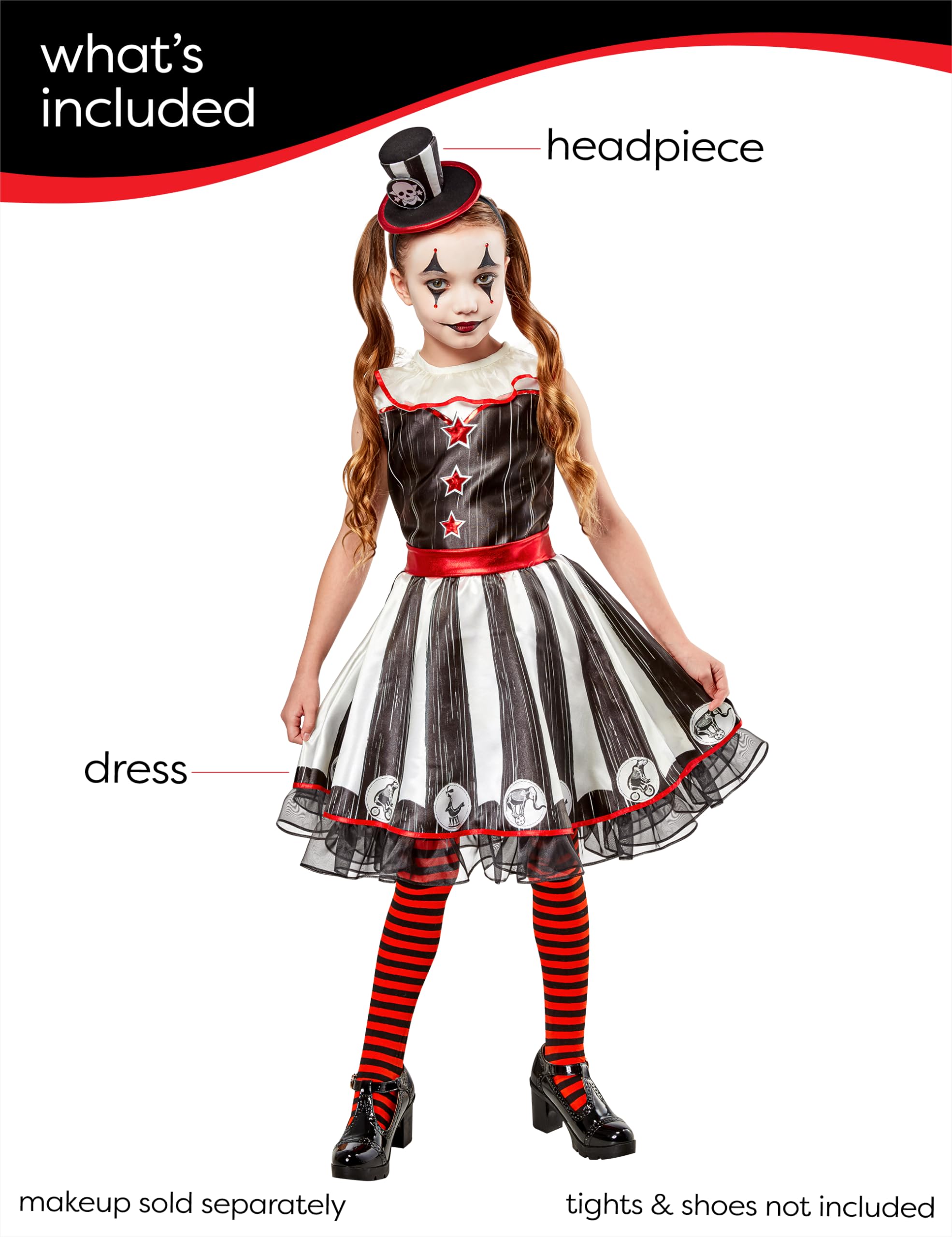rubie-s-deluxe-zirkusm-dchen-kost-m-m-dchen-kleid-kopfbed image 3