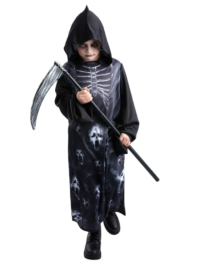 smiffys-fever-screaming-reaper-kost-m-schwarz-gr-m image 1