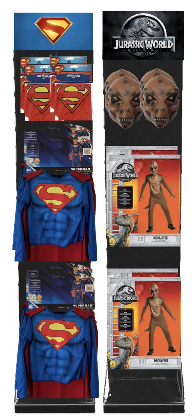 rubies-pr-sentoirs-superman-jurassic-event-display image 1