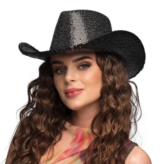 boland-rodeo-cowboyhut-fasching-schwarz-mit-western-look image 1