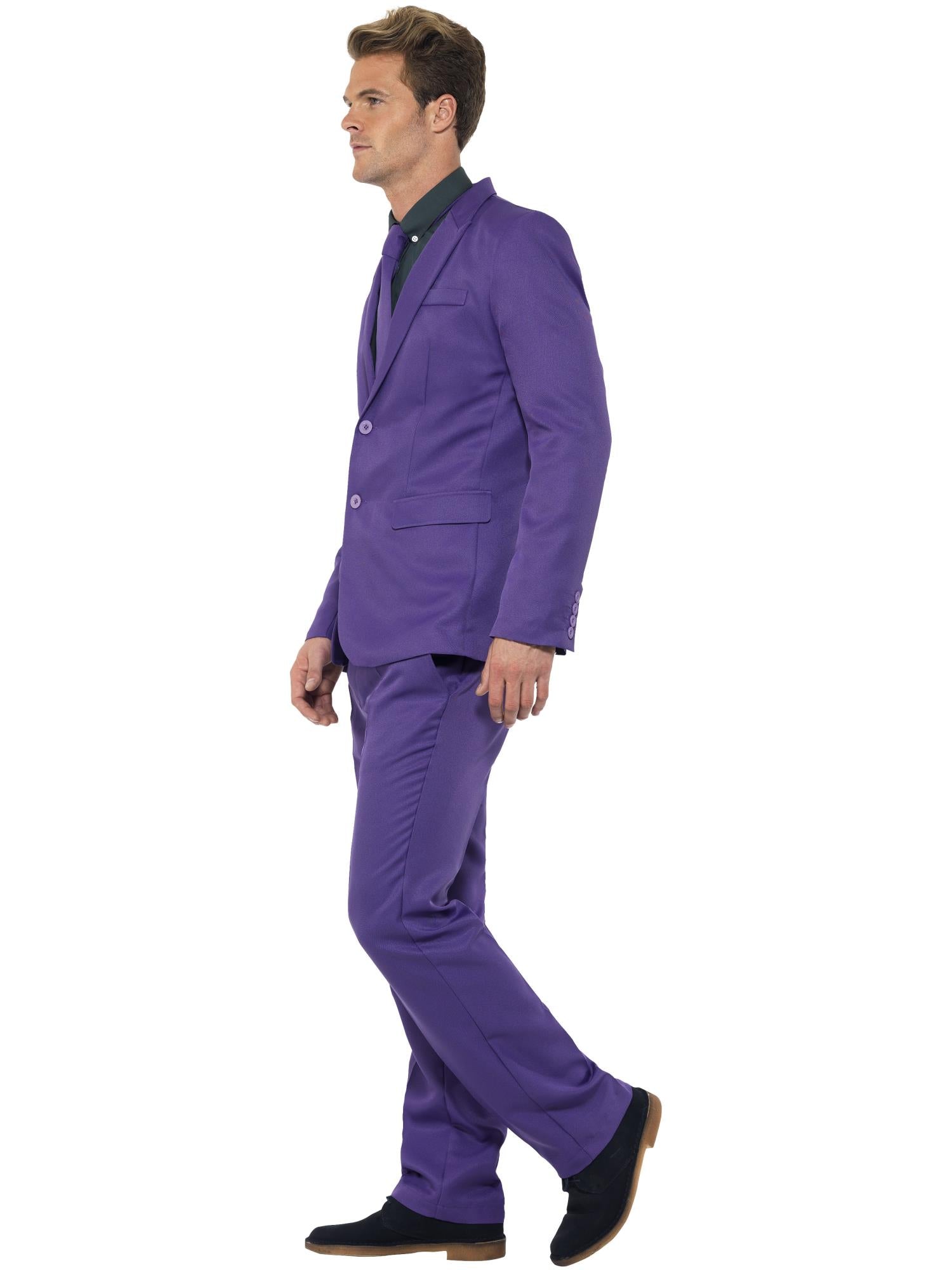 smiffys-stand-out-anzug-herren-lila-3-teilig image 3
