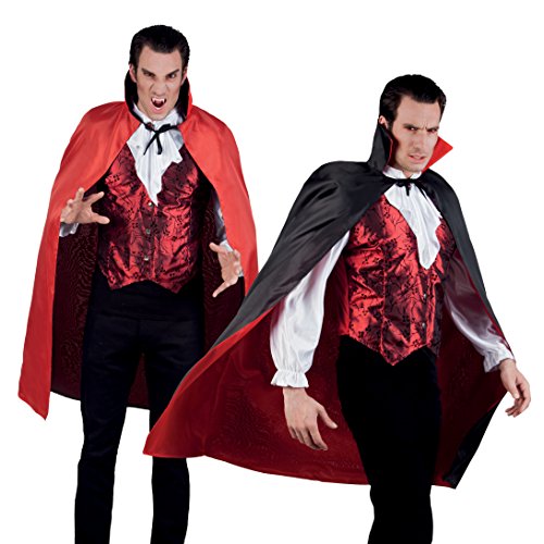 boland-halloween-vampir-umhang-120-cm-schwarz-rot-mit-kragen image 8
