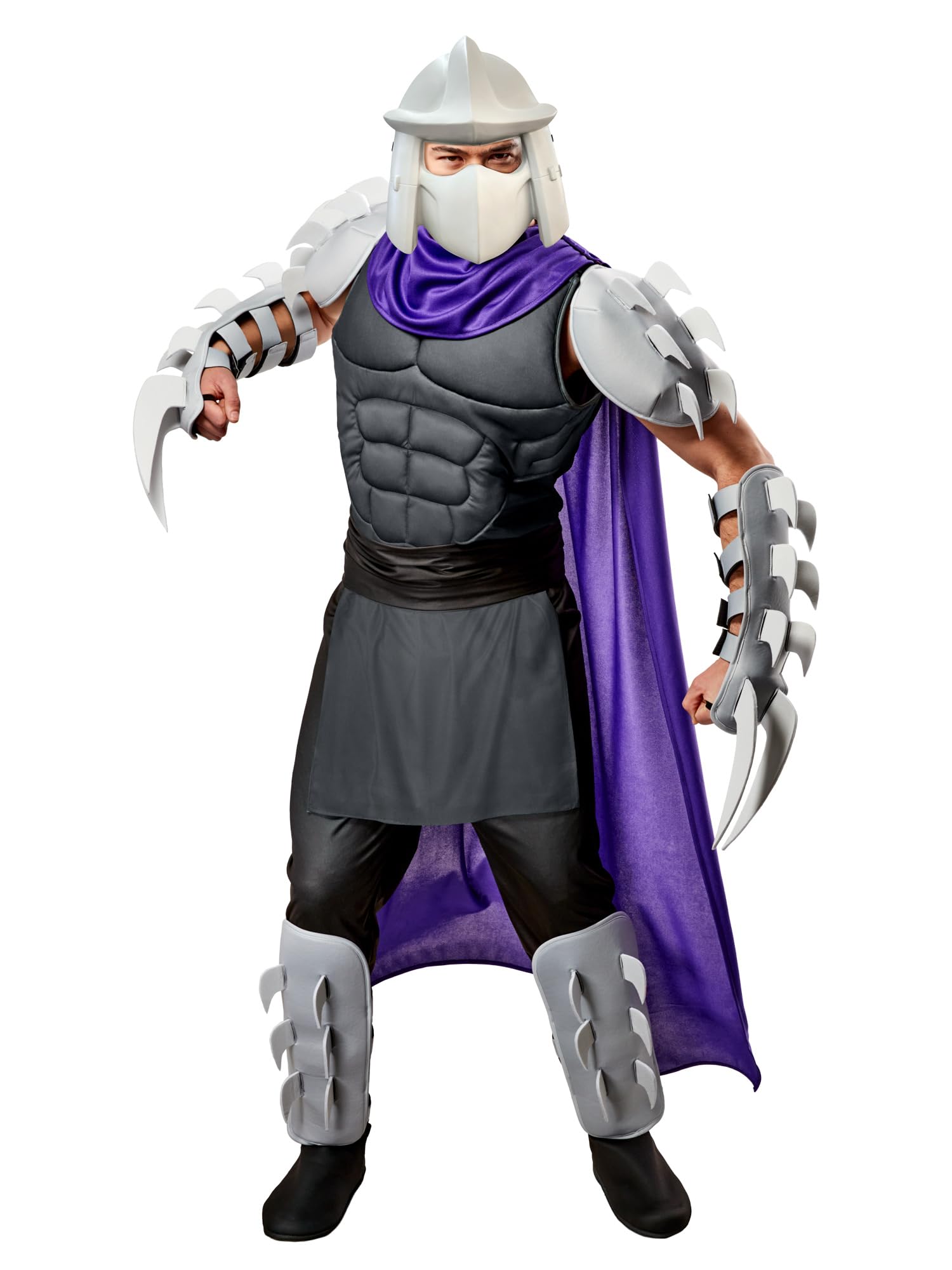 rubie-s-deluxe-tmnt-shredder-kost-m-gr-e-l-mit-cape image 1