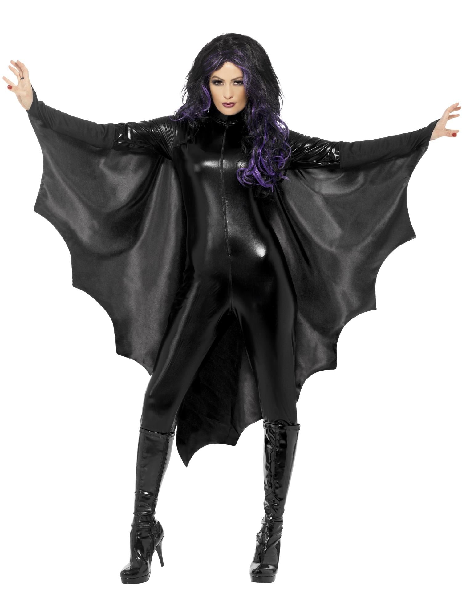 smiffys-fever-vampire-bat-wings-vampirumhang-schwarz image 1