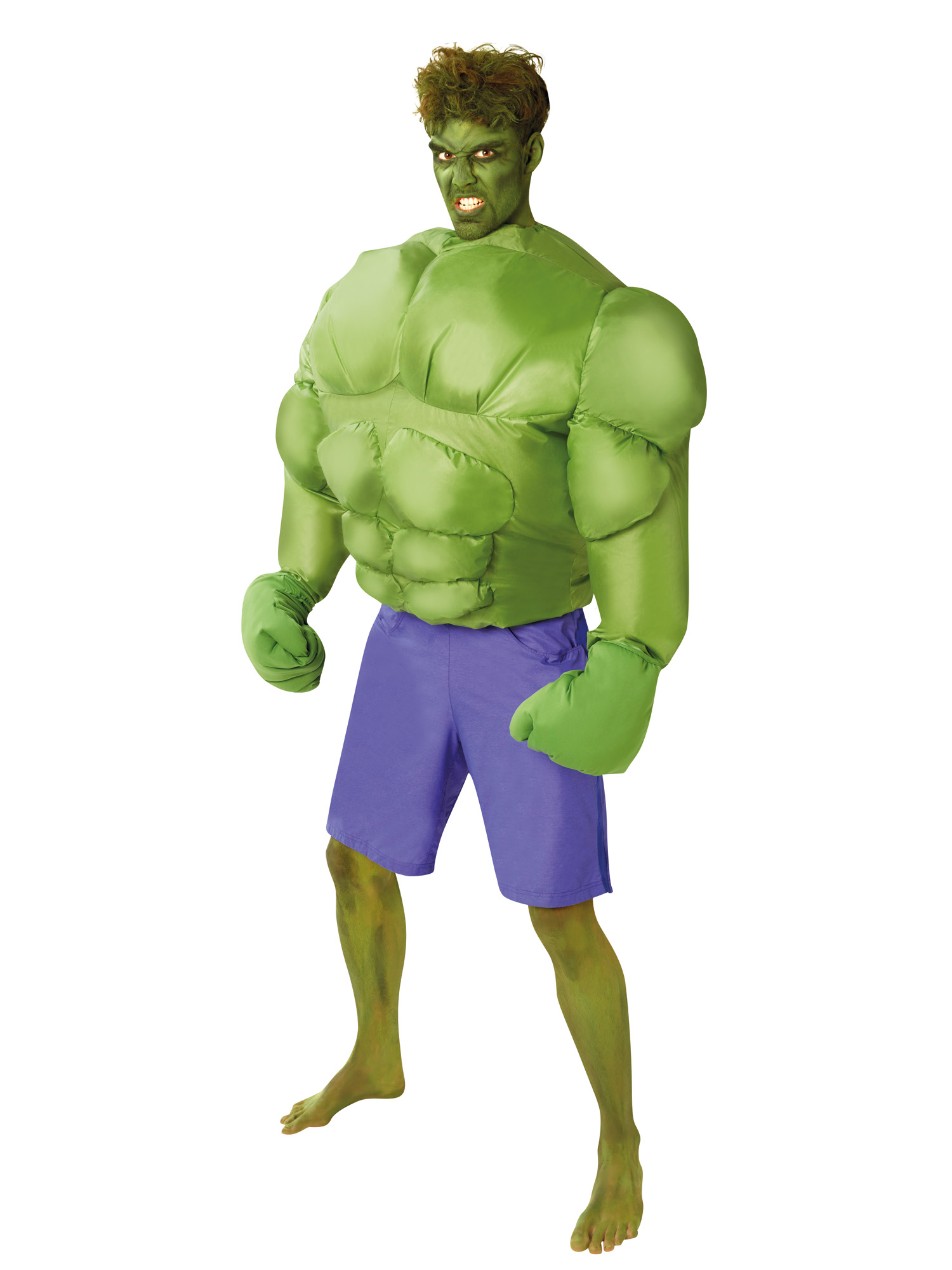 rubies-hulk-aufblasbares-kost-m-erwachsene-mit-handschuhen image 2